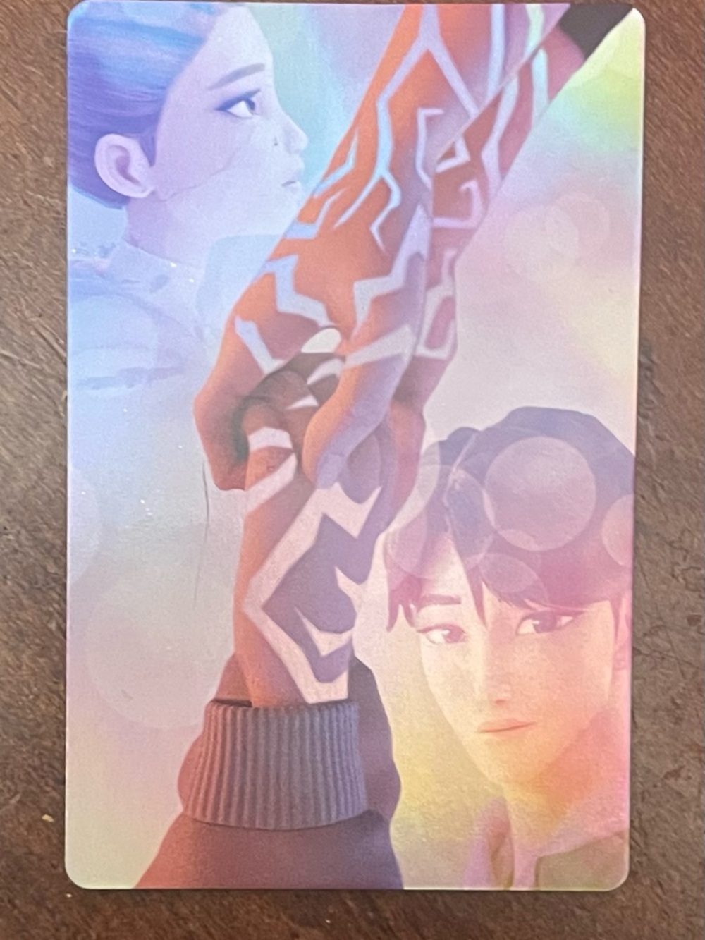 Huntrix Kpopdemon hunters rare card